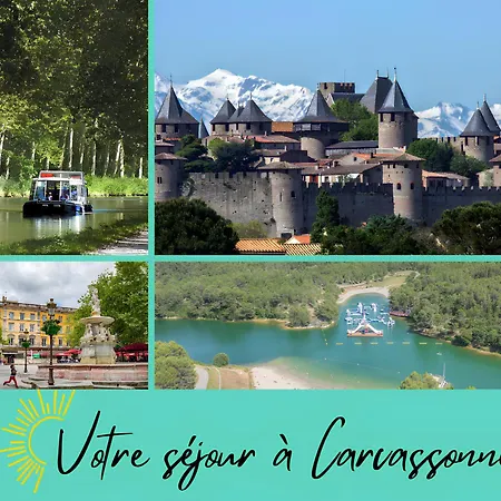 Casa vacanze Le Plgeonnier- Climatisation - Parking - Terrasse Carcassonne