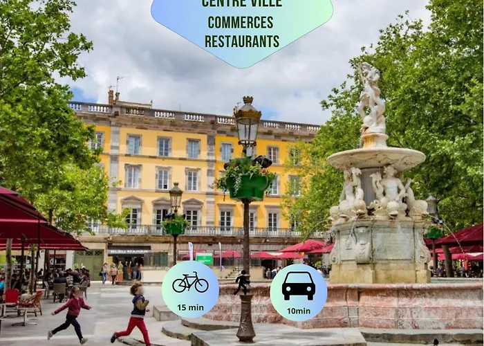 別荘 Le Plgeonnier- Climatisation - Parking - Terrasse *